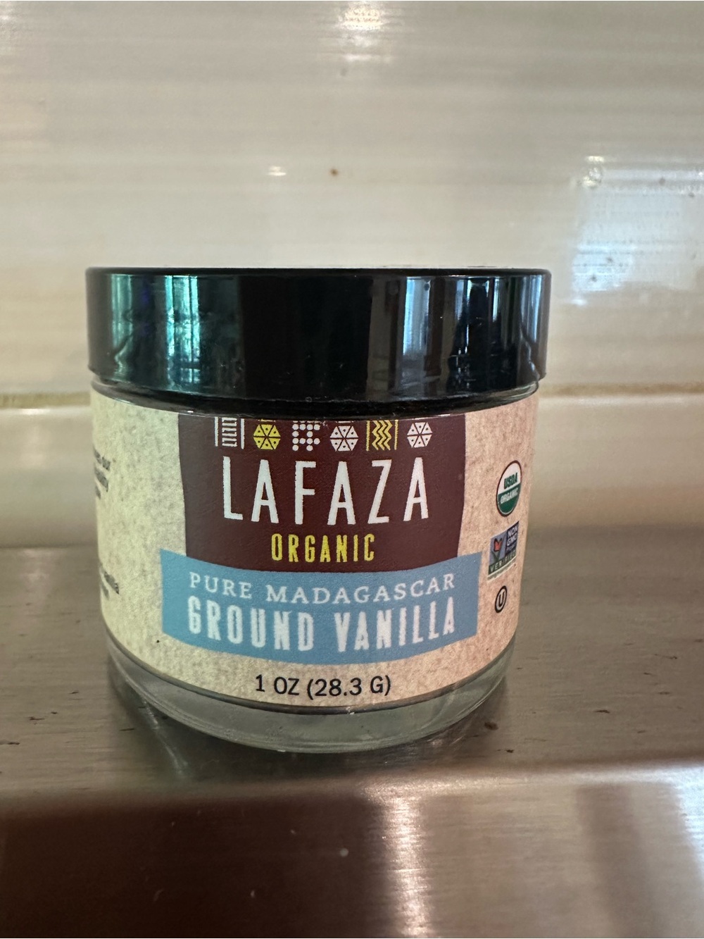 Organic Pure Madagascar Ground Vanilla - Black